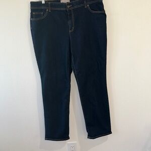 Chico's‎ Blue Straight Leg Jeans Classic Style
